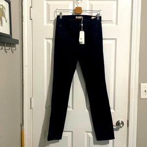 NWT Tory Burch black skinny jeans Size 27